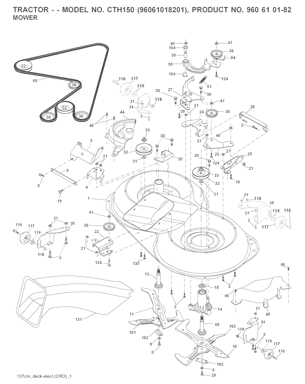 Explosionszeichnung Ersatzteile