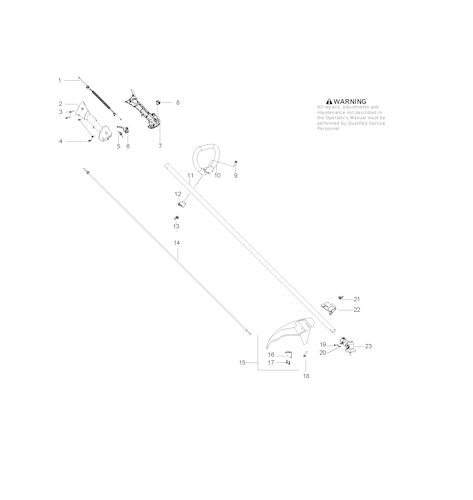 Husqvarna Rasentrimmer 124 L, 545103450, 20103100001-current, AU_NZ