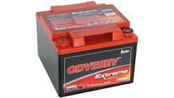 Odyssey Reinbleibatterie wartungsfrei, inklusive Winkeladaptersatz für BMW