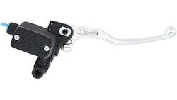 Brembo Hauptbremszylinder PS11 schwarz, Hebel poliert, mit Spiegelschelle