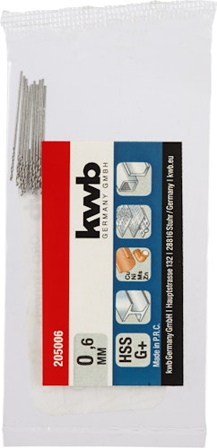 kwb HSS-G Boh 0,6mm LS PRE 205006