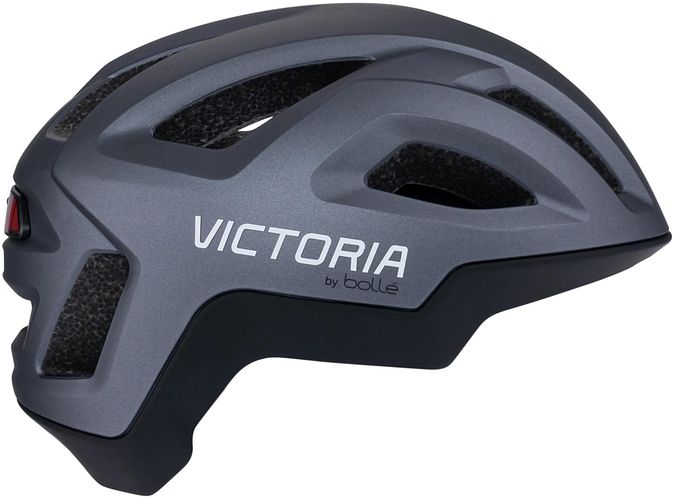 Victoria Helm React LED grau,schwarz