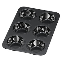 Kaiser Brötchenform Inspiration perforiert für 6 Brötchen