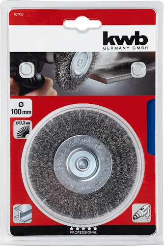 kwb Scheibenbürste grob 100 mm SB 607430