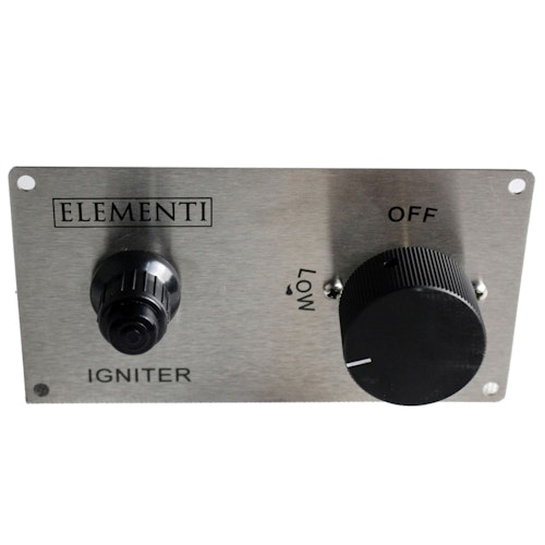 Gardenforma Gas Feuerstelle Branford aus Faserbeton in Betonoptik, schwarz