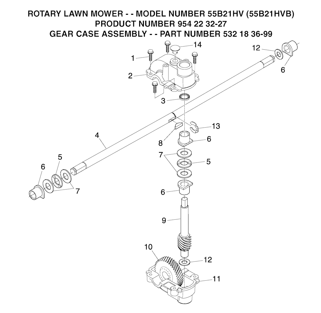 Explosionszeichnung Ersatzteile