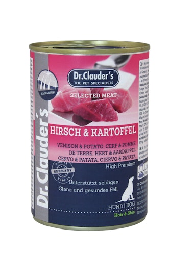Dr. Clauder's Selected Meat Pro Hair & Skin 400g Dosen Hundenassfutter