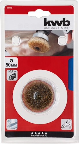 kwb Topfbürste Mess. Fein 50 mm SB 609110