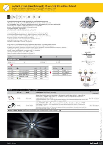 DotSpot starlight; 0,5 W; 2700 K; 5m PUR