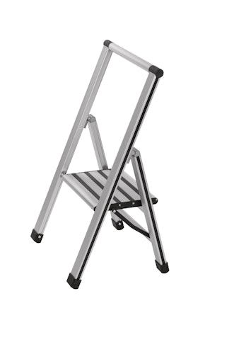 Wenko Alu-Design Klapptrittleiter 1-stufig