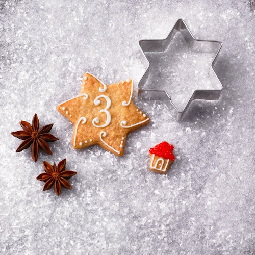 Kaiser Ausstechform Stern 6-zackig 6 cm