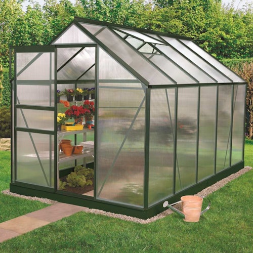 Vitavia Gewächshaus Venus 6200 inkl. 2 Dachfenstern - 6,2 m²