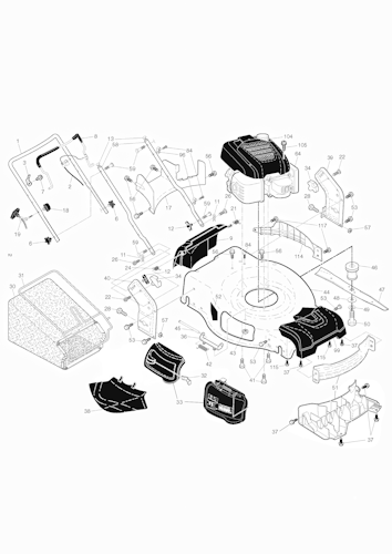 Husqvarna Rasenmäher gelegentliche Nutzung 961410292 LC 356 AWD