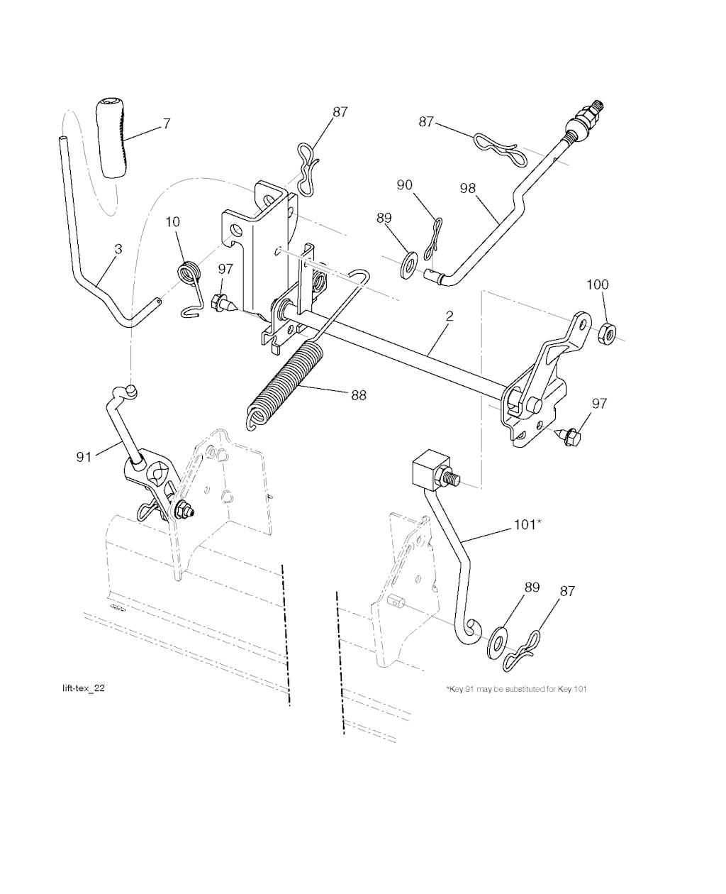 Explosionszeichnung Ersatzteile