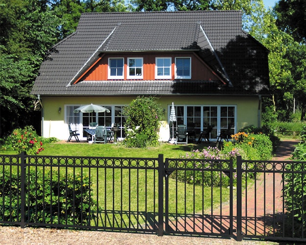 Alberts® Zaun Grundset Circle zum Aufschrauben
