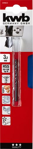 kwb HSS Spiralbo DIN338  3,2 mm SB 209632