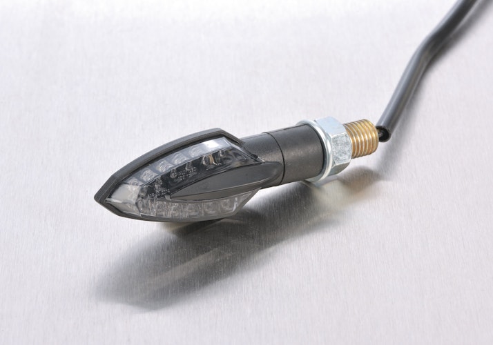 PROTECH Universal LED-Blinker RC-10 Spiegel & Blinker Schwarz für BMW F 900 R,KAWASAKI Ninja 1000 SX,KTM 1290 Super Duke GT