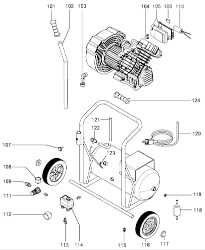 Metabo PowerAir V 400