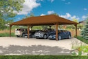 Vorschaubild Skan Holz Carport Taunus 1176 x 634 cm