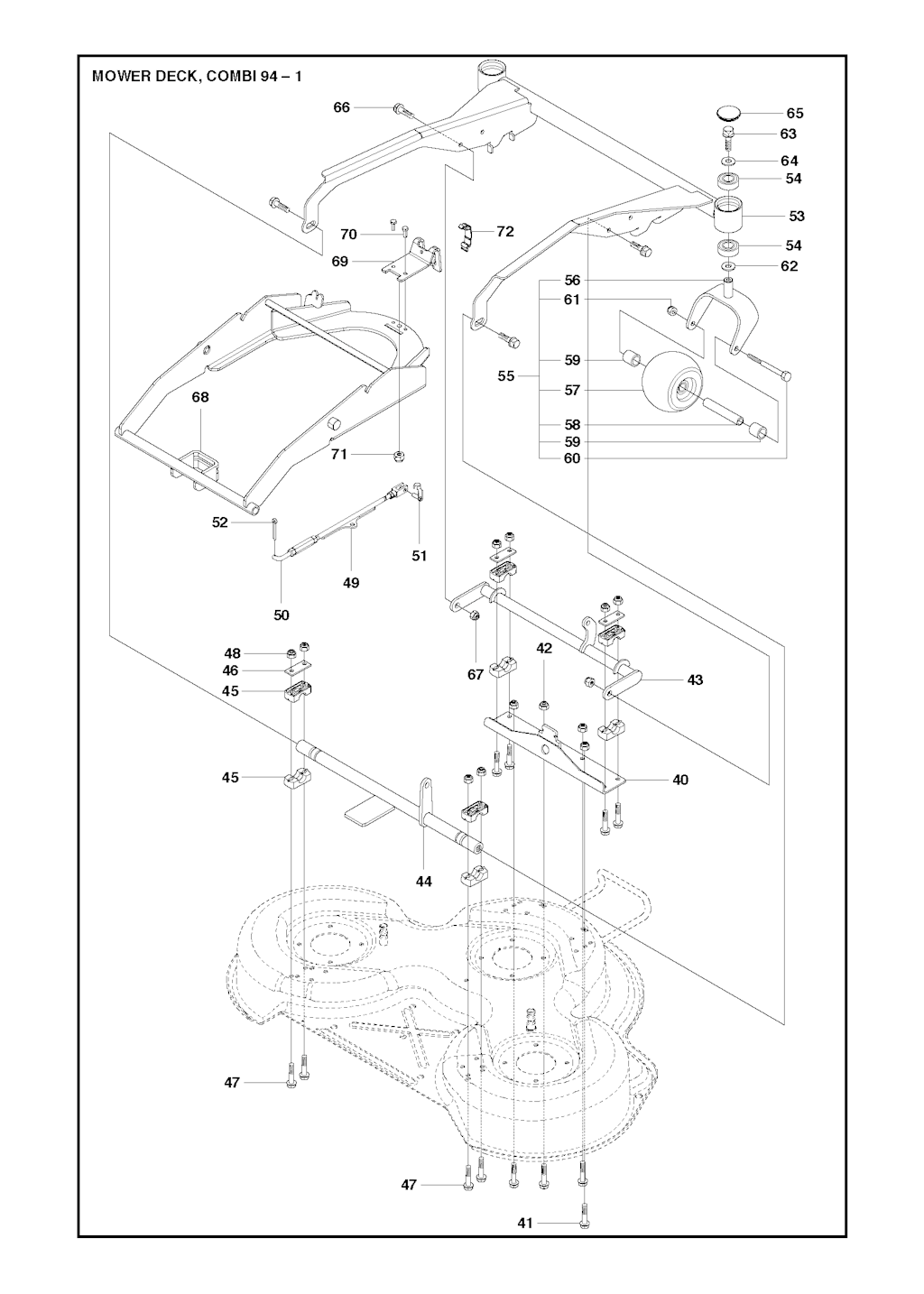 Explosionszeichnung Ersatzteile