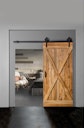 Vorschaubild INDO Barndoor Teak Nature RBDT210100N Natural