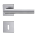 Vorschaubild Griffwerk Türgriff OVIDA Quattro Edelstahl matt - Klipptechnik