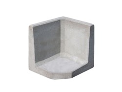 Diephaus L-Stein - ECKE GRAU 50/40/40/7 CM