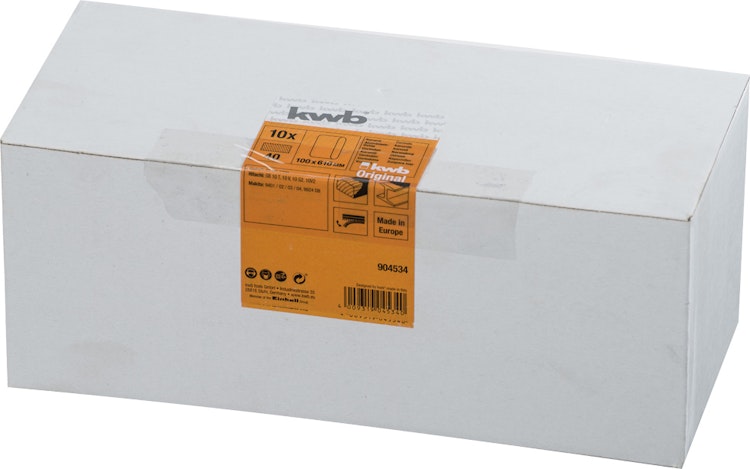 kwb 10Schl-Bänd Kor100x610 K 40PRE 904534