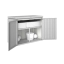 Vorschaubild Zwischenboden 4-teilig für Biohort HighBoard Gr. 160