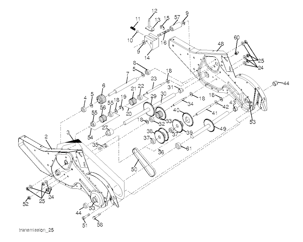 Explosionszeichnung Ersatzteile