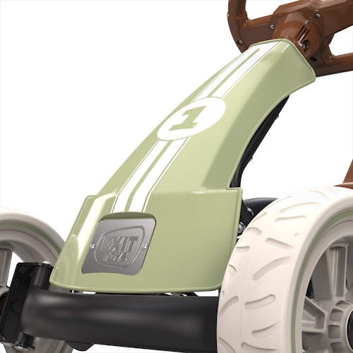 EXIT Foxy Gokart mit Anhänger - Retro Grün
