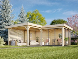 Palmako Carport/Pavillon Connect Lenna 24,9 m² Set 414 Slide