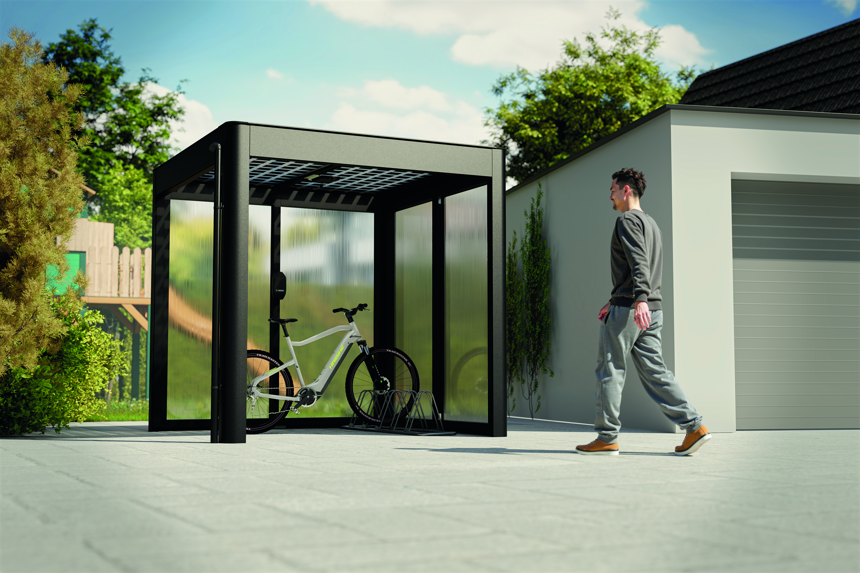 SunElements Terrassenüberdachung SunCover Select - 10 mm Doppelstegplatten