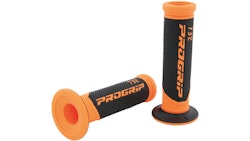 Progrip Griffgummi 732 Orange / Schwarz Fluo Offen Paar Ø22/25mm Länge 125mm