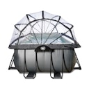 Vorschaubild Exit rechteckiger Rahmenpool Premium mit Sandfilteranlage und Sonnendach