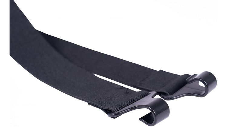 AtranVelo Flat Bungy Cord Sicherungsgurt schwarz