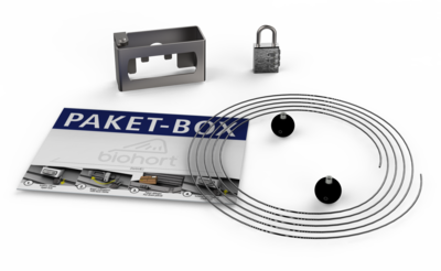 Biohort Paket-Box Kit Umrüstsatz für Freizeitbox