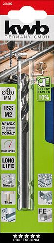 kwb Akku Top HI-NOX HSS Bohrer 9 mm SB 258690