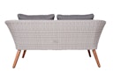 Vorschaubild Garden Pleasure Loungeset ARONA, Polyrattan / Akazie / Kissen 100 % Polyester