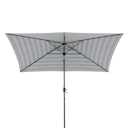 Vorschaubild doppler Mittelmastschirm myZONE 300 x 200 Auto Tilt, Aluminium Anthrazit / 100 % Polyester 180 g/m²