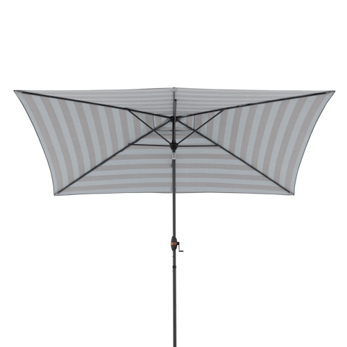 doppler Mittelmastschirm myZONE 300 x 200 Auto Tilt, Aluminium Anthrazit / 100 % Polyester 180 g/m²