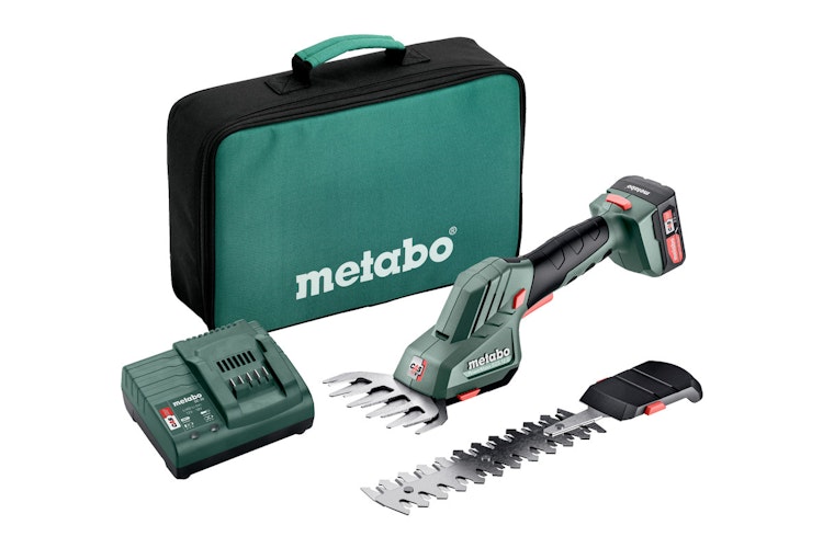 Metabo Akku-Gras-/Strauchschere PowerMaxx SGS 12 Q inkl. 1x 2.0 Ah, SC 30, in der Tasche