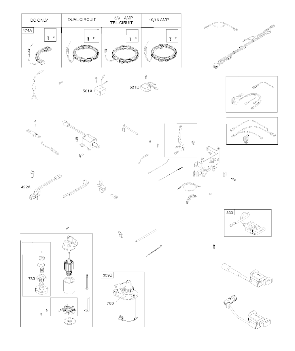 Explosionszeichnung Ersatzteile