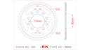 Vorschaubild RK 6600 Kettenrad für Honda FT 500