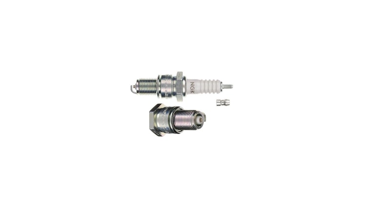 NGK Zündkerze BP7ES, Schlüsselweite 20, 8, Zündkerze Gruppe B, 14 mm Gewinde