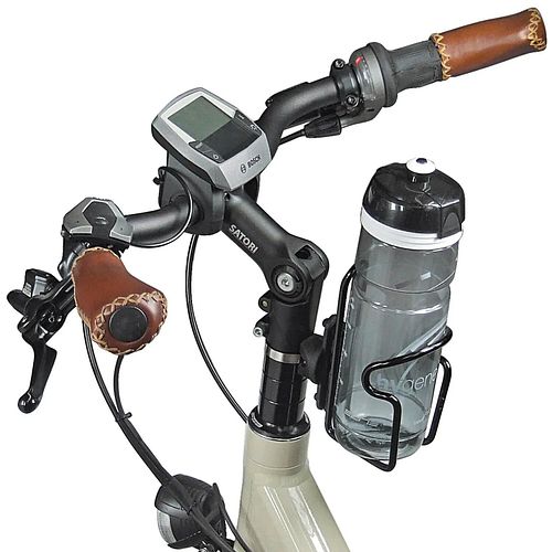 Rixen & Kaul Trinkflaschenhalter-Adapter Bottle Fix schwarz