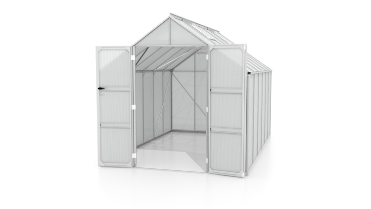 Vitavia Gewächshaus Domus 9900 inkl. 4 Dachfenstern - 9,9 m²