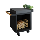 Vorschaubild OFYR Mise en Place Table Black 65 PRO Keramik Dunkelgrau