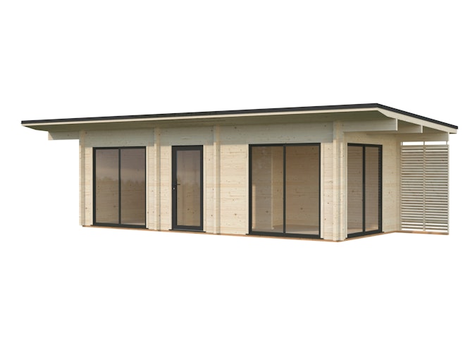 Palmako Ferienhaus Cecilia 21,8 m² Slide Plus - 70 mm