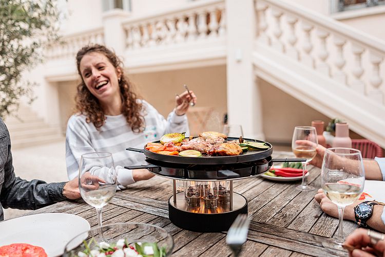 höfats CIRCLE 35 Pfännchen-Set Raclette-Set (6 Pfännchen)